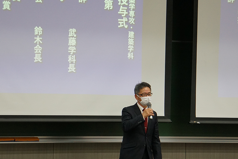 鈴木同窓会長 祝辞