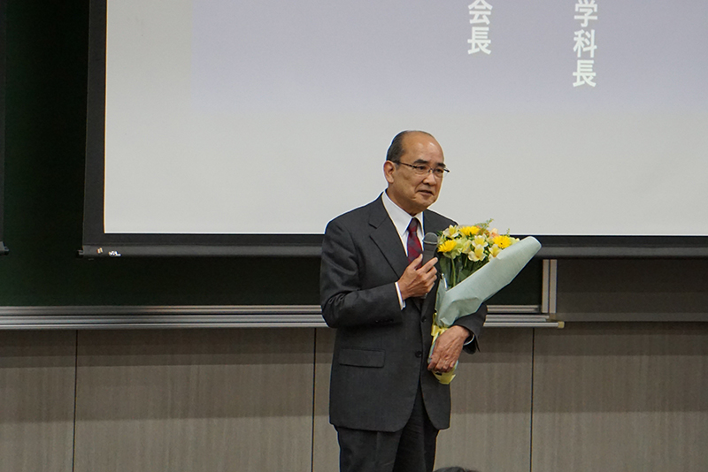 退職教員挨拶