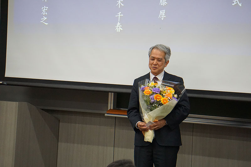 退職教員挨拶
