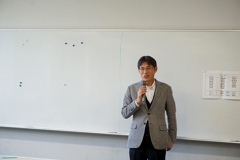 武藤学科長あいさつ